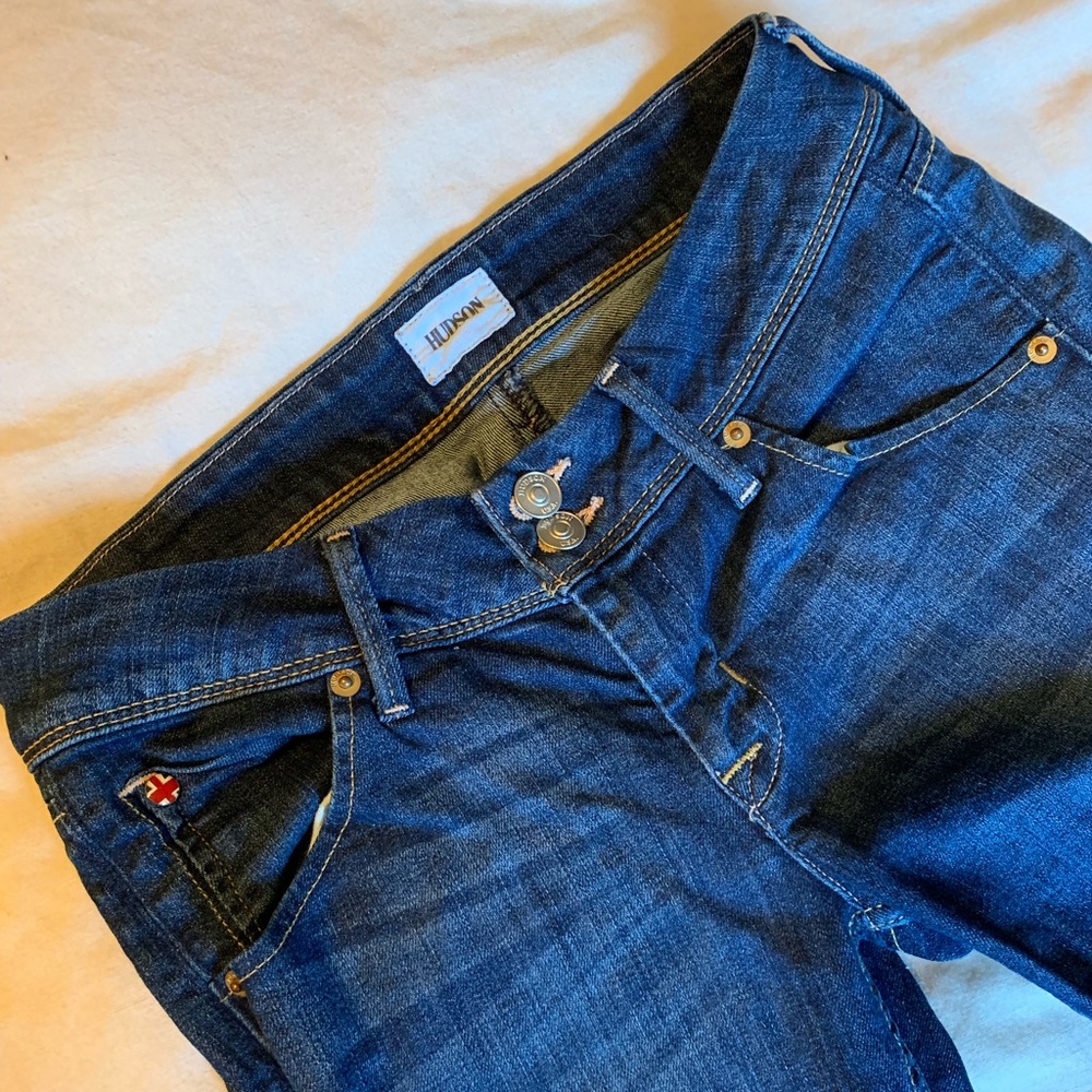 Hudson Collin flap skinny jean